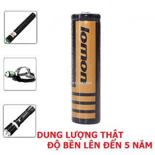[2 VIÊN ]Pin sạc 18650 dùng cho đèn pin,Cell pin 18650,Pin sạc Li-ion 18650 dung lượng thật 2200Mah