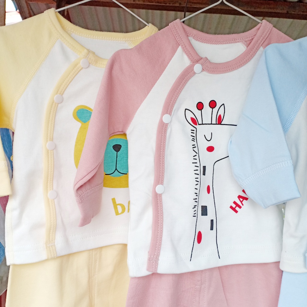 Bộ thu đông dài tay cotton giữ nhiệt cho bé quần áo trẻ em mềm mịn ấm áp thời trang