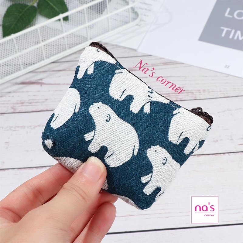 Ví mini vải canvas đẹp bền