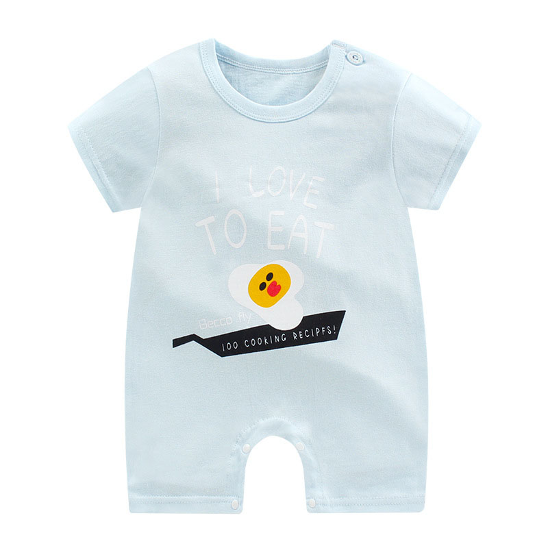 Áo liền quần tay ngắn cho bé từ 3-36 tháng tuổi