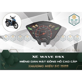 PPF WAVE RSX | MIẾNG DÁN MẶT ĐỒNG HỒ XE WAVE RSX, PPF CHỐNG TRẦY XƯỚC, PHỤC HỒI VẾT XƯỚC, LÀM MỚI MẶT ĐỒNG HỒ XE, SG1509