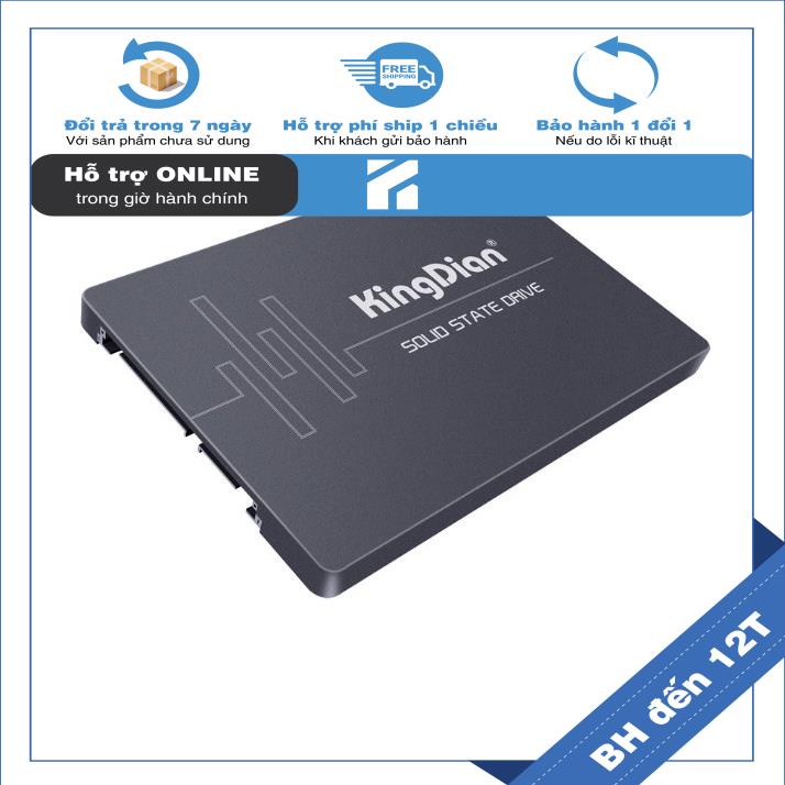 BH12TH . Ổ cứng SSD 240gb chính hãng Kingdian new 100% Bảo hành 3 năm