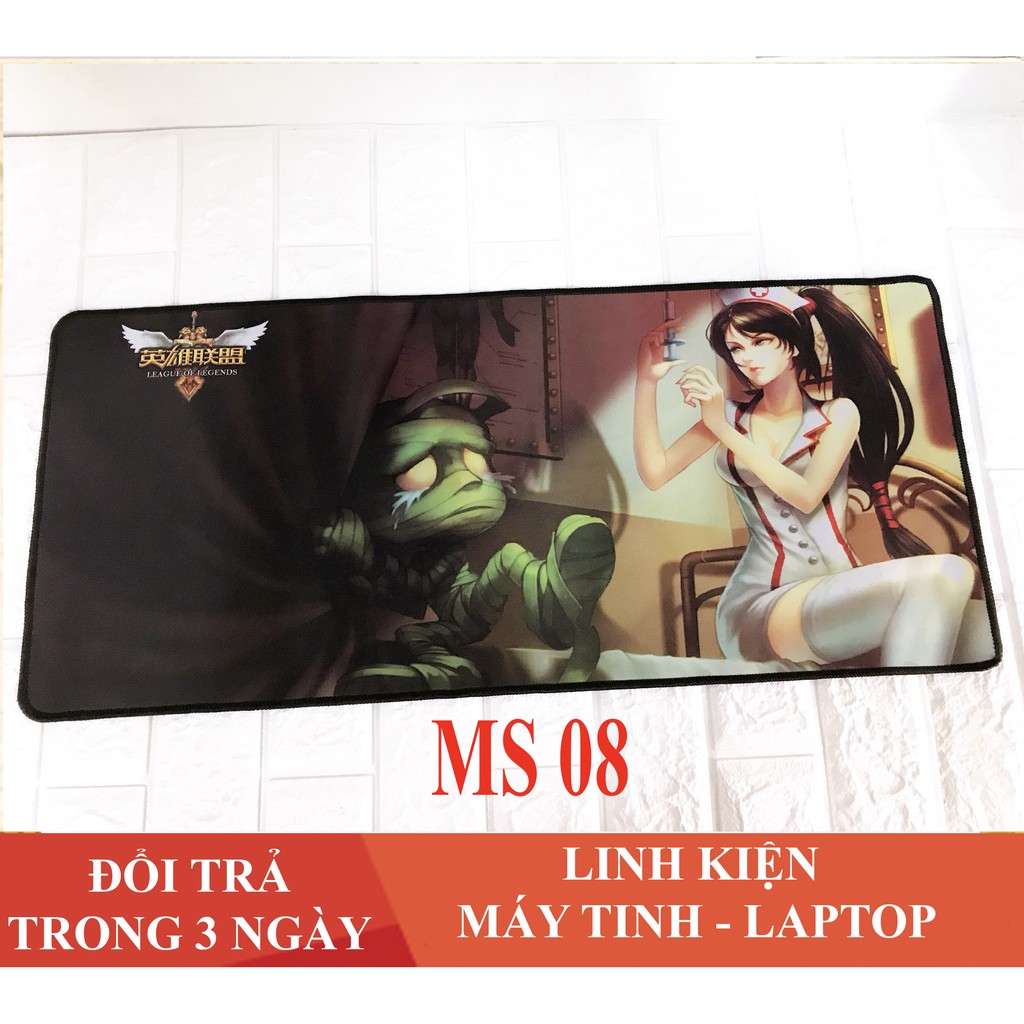 💥 Bàn di chuột cỡ lớn ( 800mm x 300 x 2 mm ) - Hình Liên Minh Huyền Thoại LOL | FREE SHIP ĐƠN TỪ 50K