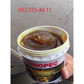 Mỡ bò chịu nhiệt Sinopec lon 0,5 kg