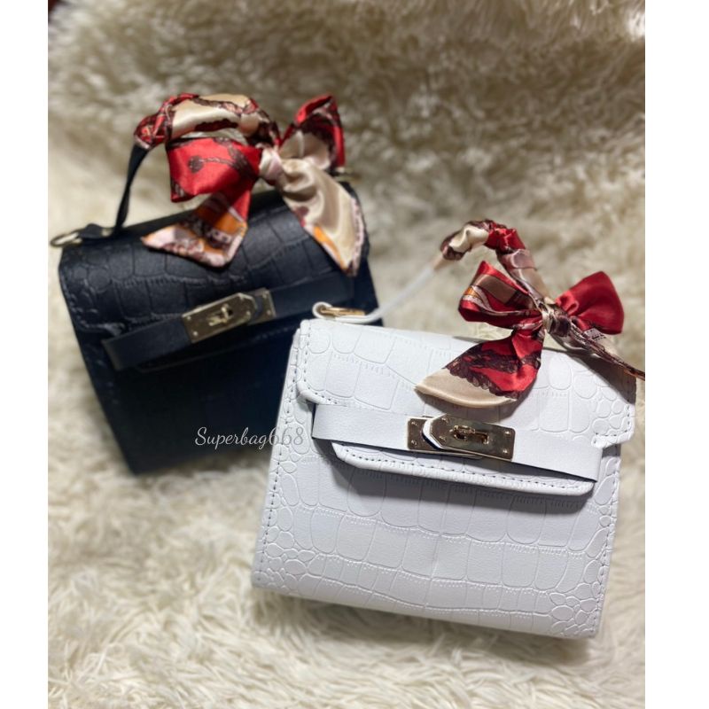 [ẢNH VIDEO THẬT] Túi Xách Nữ Da Rắn Thời Trang Khóa Vặn HQ119