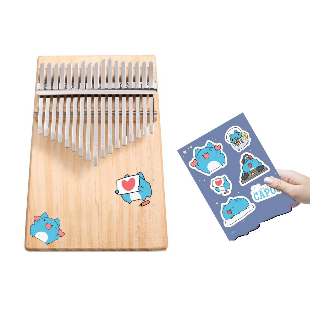 Giấy dán màu kalimba giấy dán hình đàn kalimba cute IM0011-SK7 Nhiều mẫu lựa chọn Phần 1