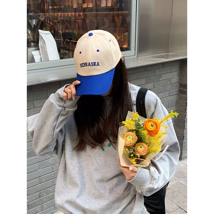 Mũ Lưỡi Trai Thêu Chữ Phong Cách Hàn Quốc Thời Trang