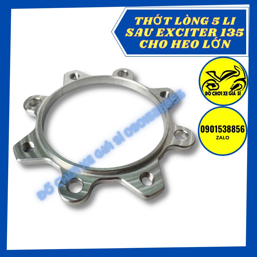 Thớt lòng sau Ex 135 xài cho đĩa sau lên heo lớn