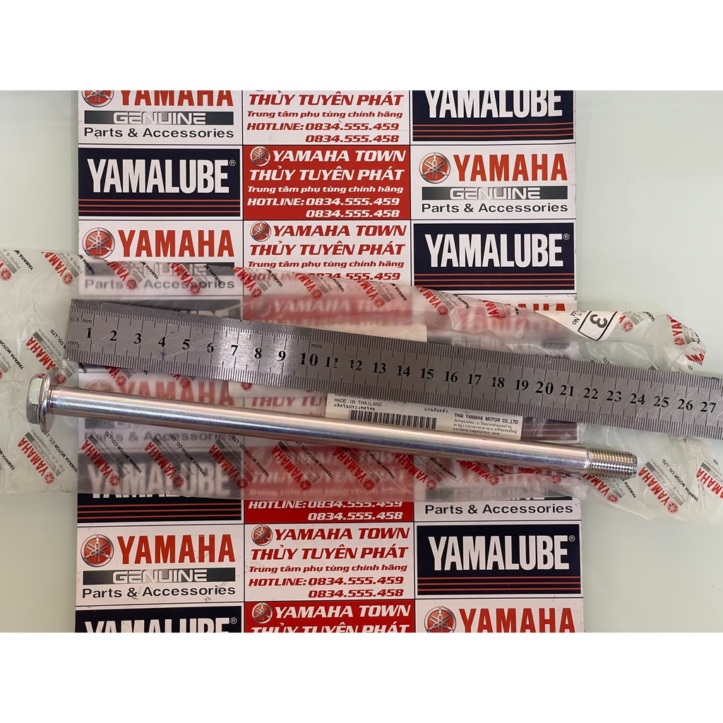 Cốt bánh trước sau - Trục bánh trước sau Exciter 135 Ex10 Ex135 chính hãng Yamaha