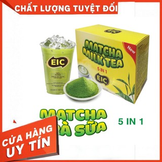 Matcha trà sữa 5 in 1 - EIC  dinh dưỡng sức khỏe và trẻ đẹp (16 gói)