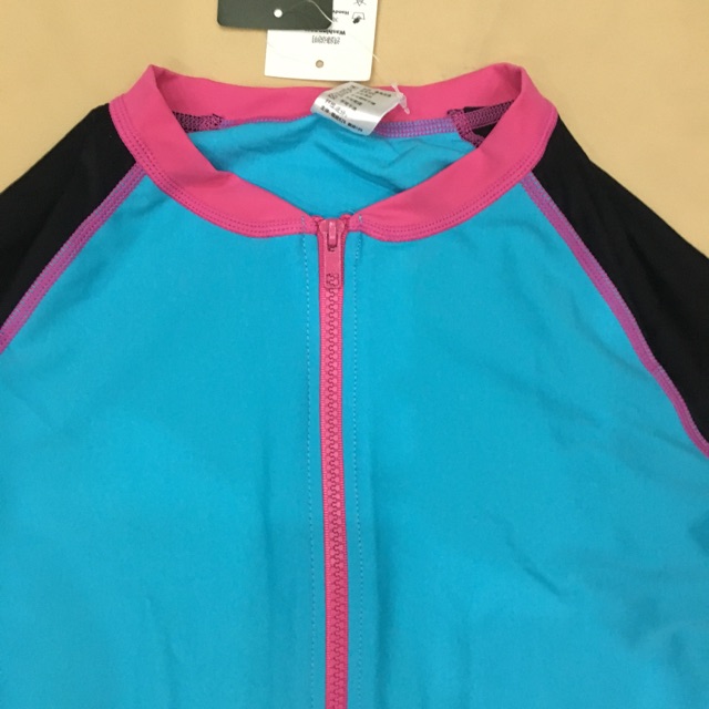 Có sẵn Áo bơi nữ kéo khóa Sbarrt cao cấp