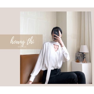 Áo Sơ mi kiểu lụa - thanh lịch