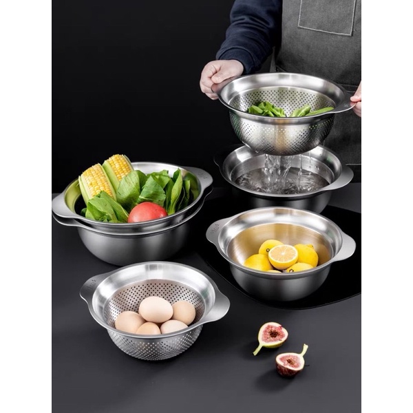 BỘ THAU INOX 304 ONLYCOOK CÓ TAY CẦM