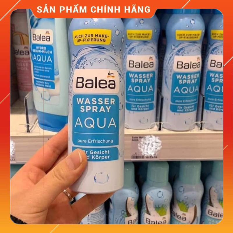 Xịt khoáng Balea Aqua - xuất xứ Đức