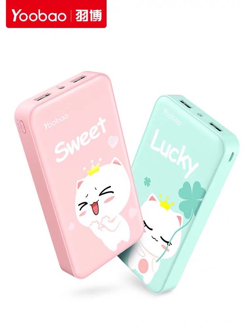 (ORDER)Sạc dự phòng Yoobao 20000 mah