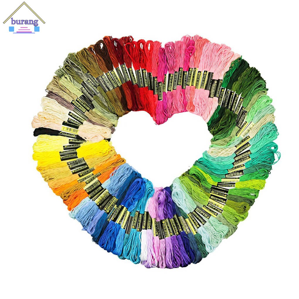 Set 100 Cuộn Chỉ Nhiều Màu Sắc