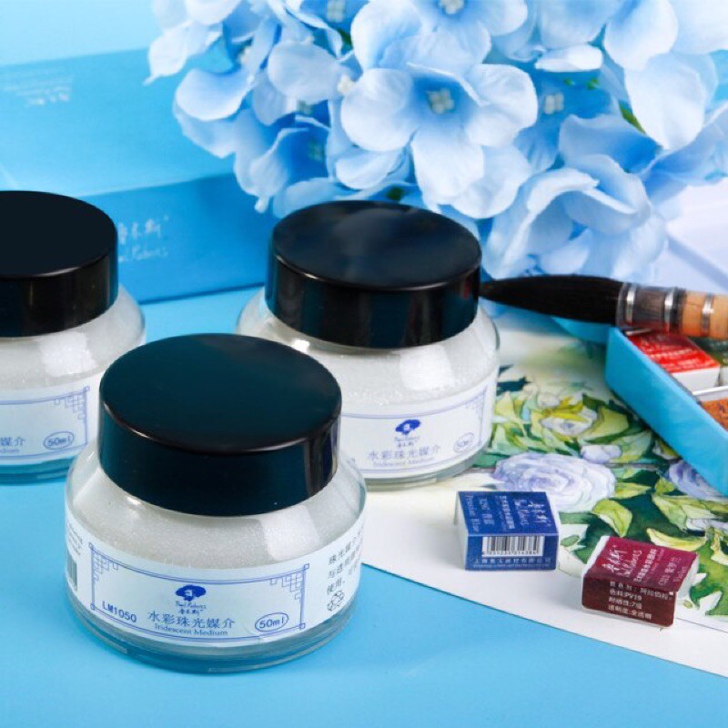 Iridescent Medium - Dung môi Paul Rubens chứa nhũ tạo độ óng ánh của tranh, làm màu nước nhũ 5ml