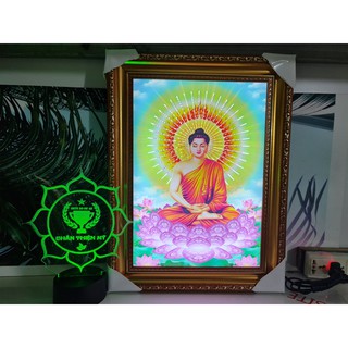 [ Tuyển sỉ ] Tranh điện Phật Thích Ca ngồi