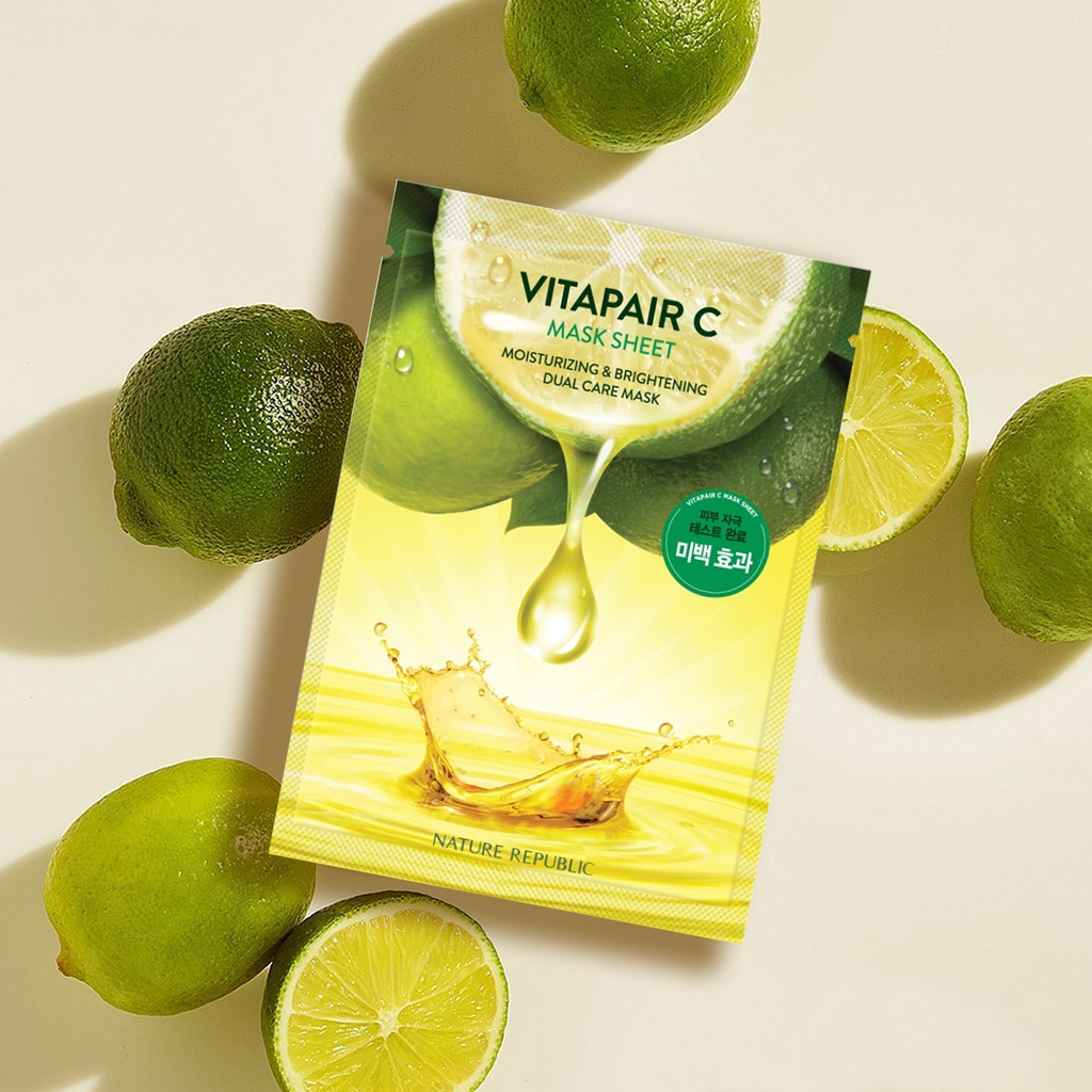 Nature Republic Mặt nạ giấy Vitapair C Mask Sheet 25ml