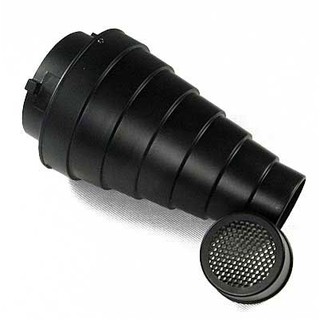 Ống Snoot gom sáng cho đèn studio kèm filter màu