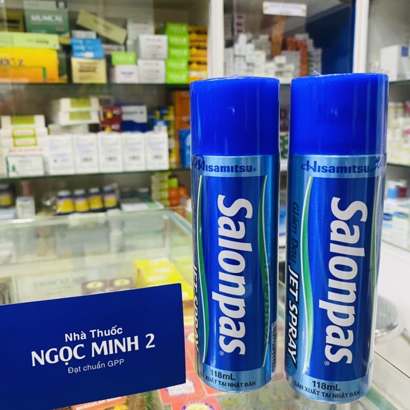 ✅ [CHÍNH HÃNG]XỊT SPRAY SALONPAS JET SPAY MẪU MỚI