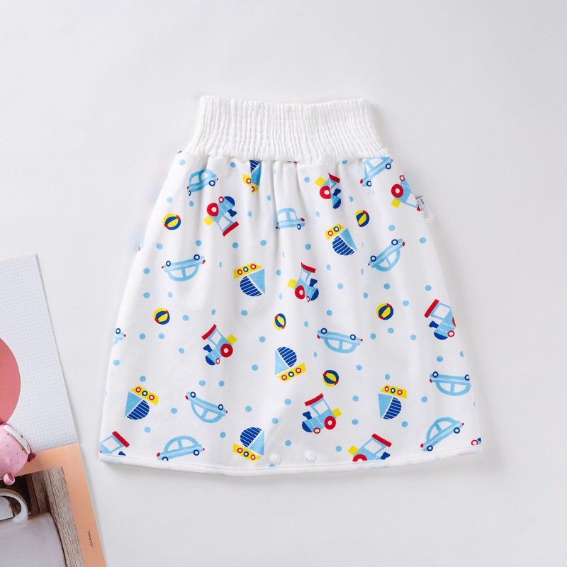 Quần Tã Dạng Váy 2 Trong 1 Thoải Mái Chống Thấm Nước Có Thể Giặt Rửa Cho Bé Sơ Sinh