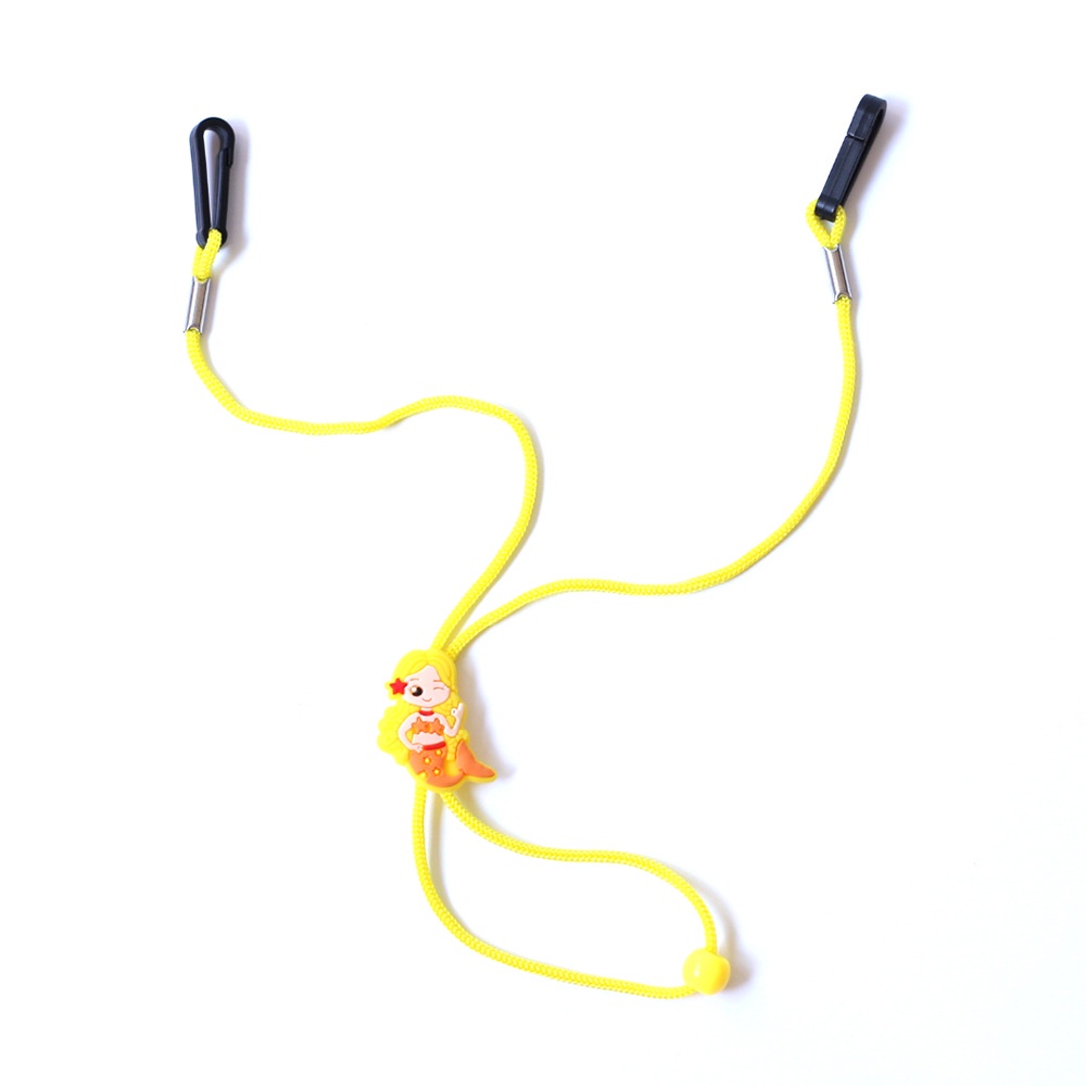 Dây đeo khẩu trang - đeo kính co giãn đàn hồi chống thất lạc ,chống rơi có nút điều chỉnh độ ôm hình nàng tiên cá cho bé