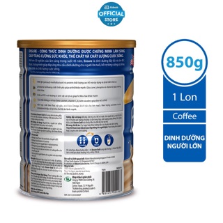 Sữa Ensure Gold Vị Cafe 850g