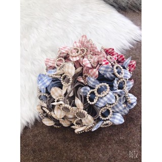 Dây buộc tóc nơ [ ĐÍNH ĐÁ] xinh đẹp 👗👗👗