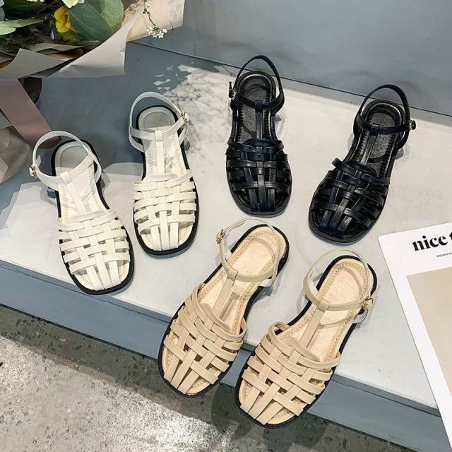 Dép quai hậu đan dây thoáng khí êm chân (sandal rọ)