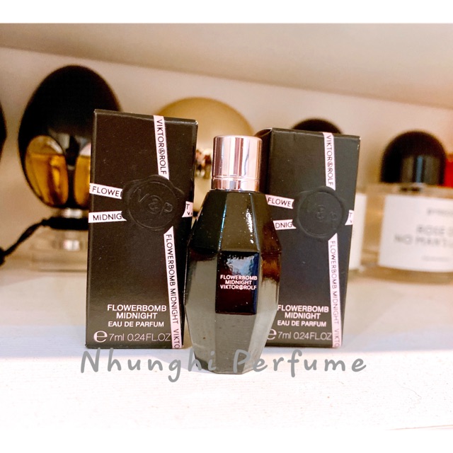 Nước hoa mini FlowerBomb Midnight siêu hiếm