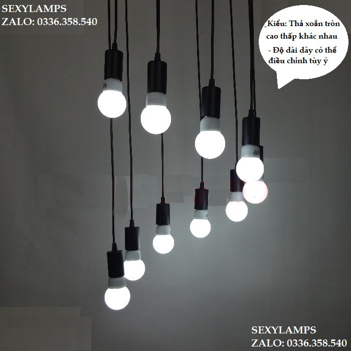 ĐÈN THẢ ĐƠN (TẶNG KÈM BÓNG LED)