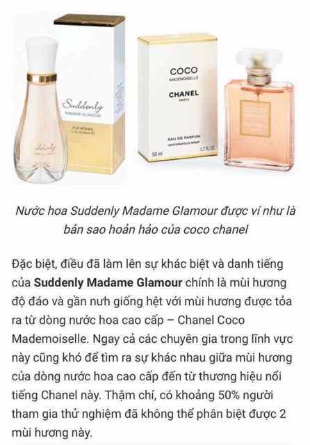 Nước hoa Suddenly Madame Glamour - Guu