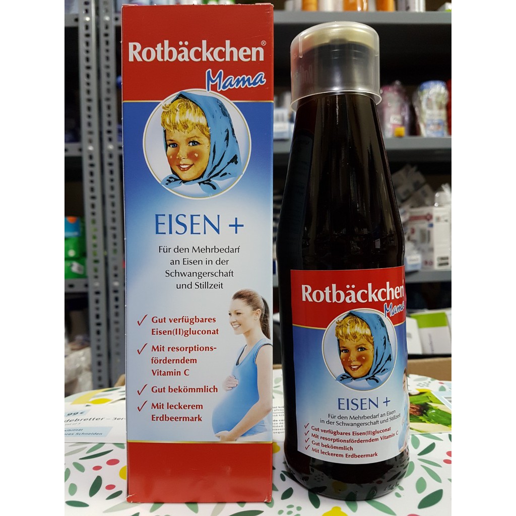 Rotbackchen Mama Eisen + 450ml của Đức