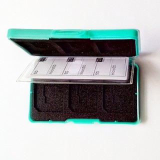 Hộp Đựng thẻ nhớ 6 SD/6 MicroSD