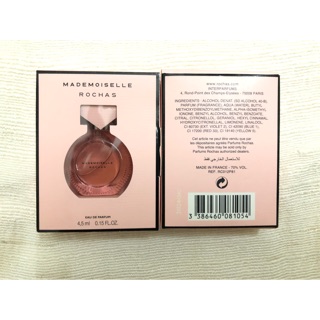 Nước hoa Nữ Rochas Mademoiselle 4,5ml