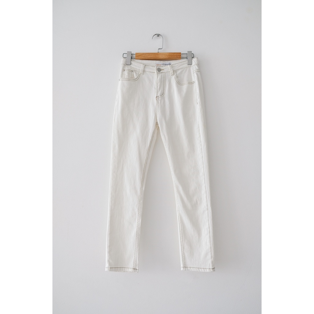 Quần Jeans Skinny Trắng 349.000 | HQ2802 | Lana Official