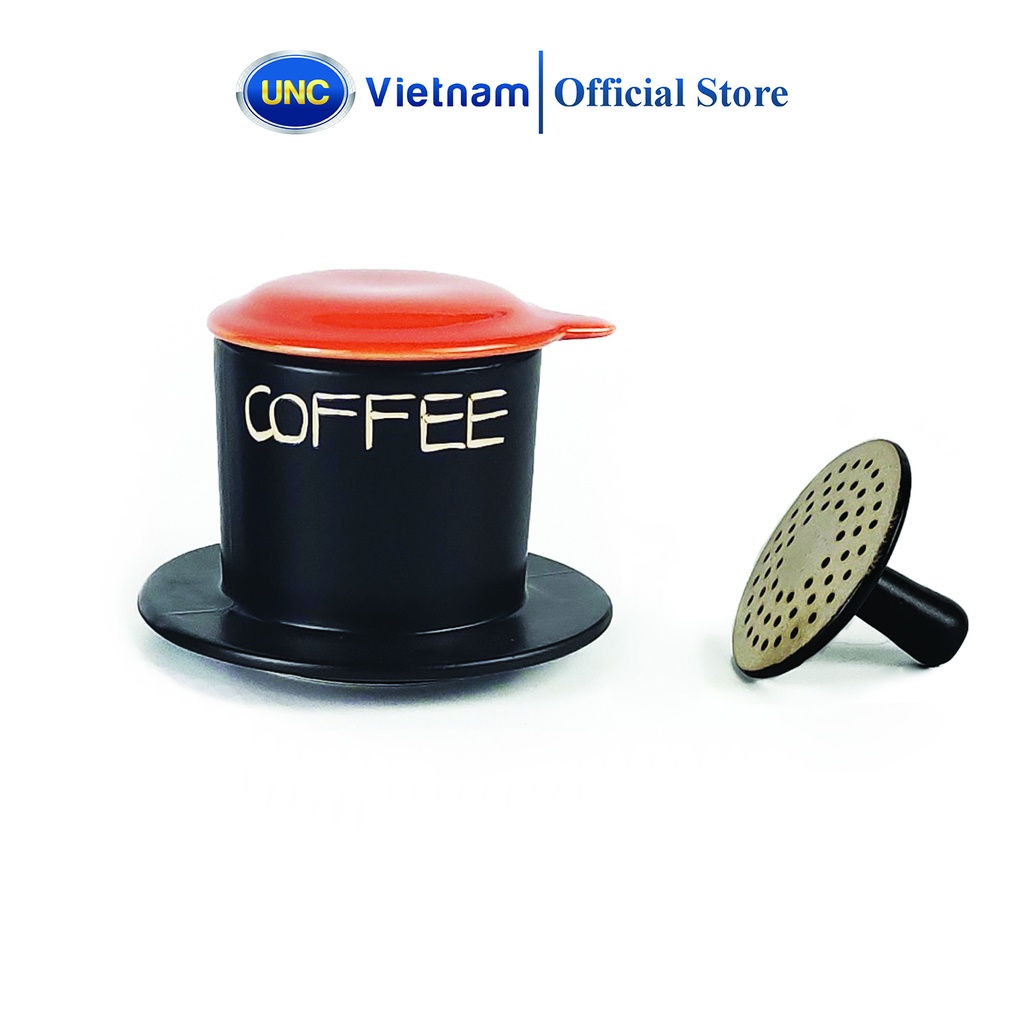 Phin Cà Phê Sứ UNC Việt Nam - Nhiều màu sắc, pha cà phê sẽ ngon hơn, dung tích 150ml, không chứa Chì (Pb) và Cađimi (Cd)