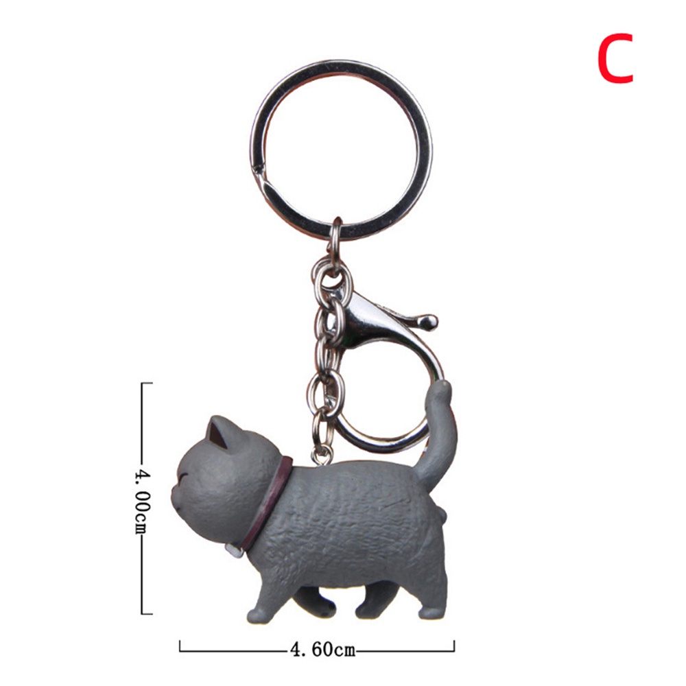 Móc Khóa Hình Chú Mèo Dễ Thương Xinh Xắn