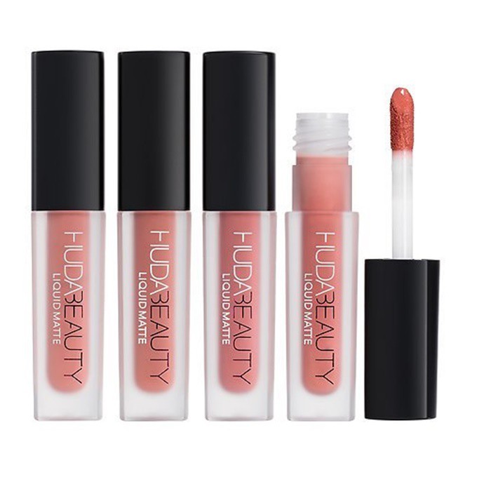 1 Set (Contents) Set 4 Lọ Son Kem Huda Beauty Màu Lì Minis | BigBuy360 - bigbuy360.vn