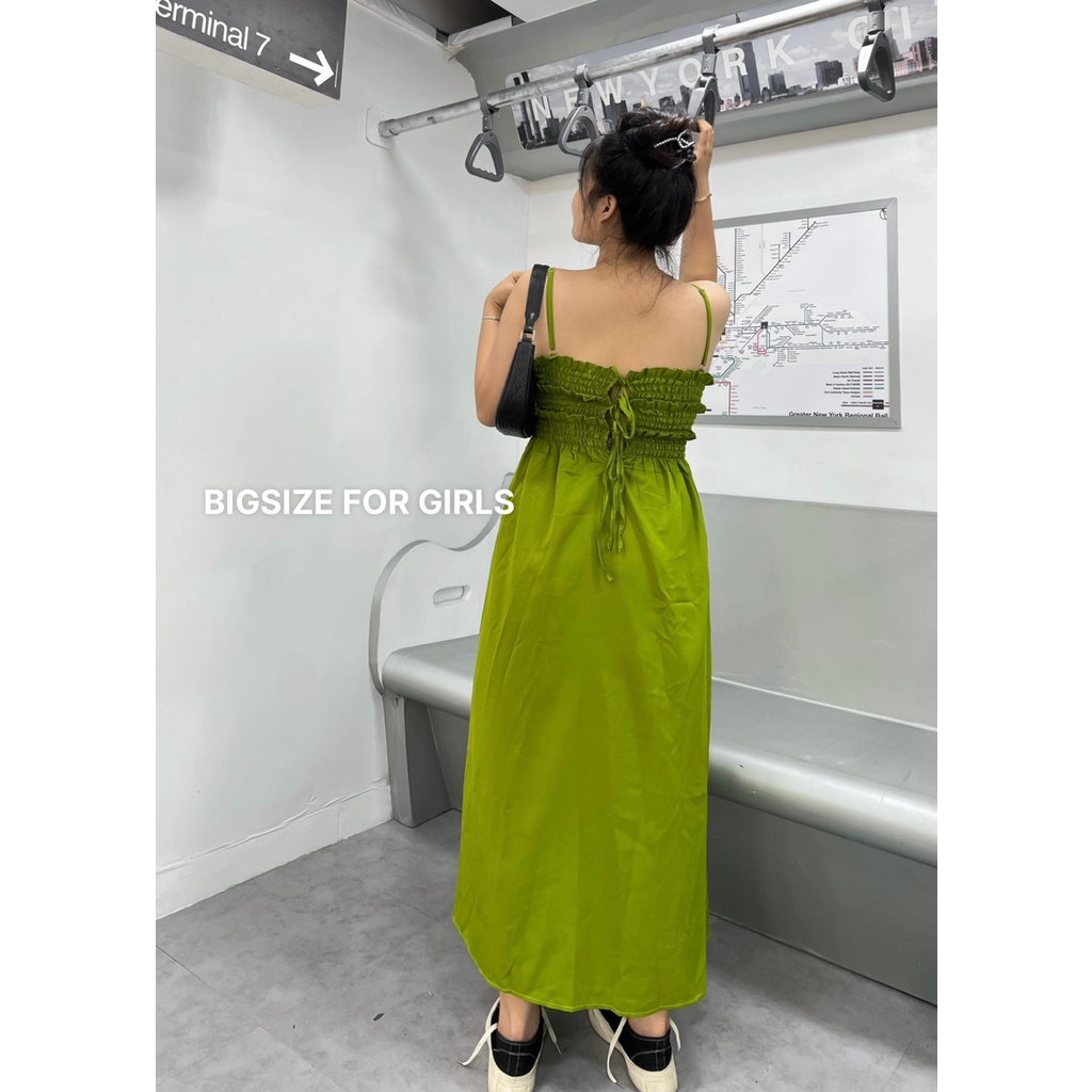 ĐẦM MAXI 2 DÂY BIGSIZE - D1026