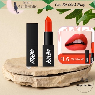 SON THỎI MERZY L6 - ĐỎ CAM