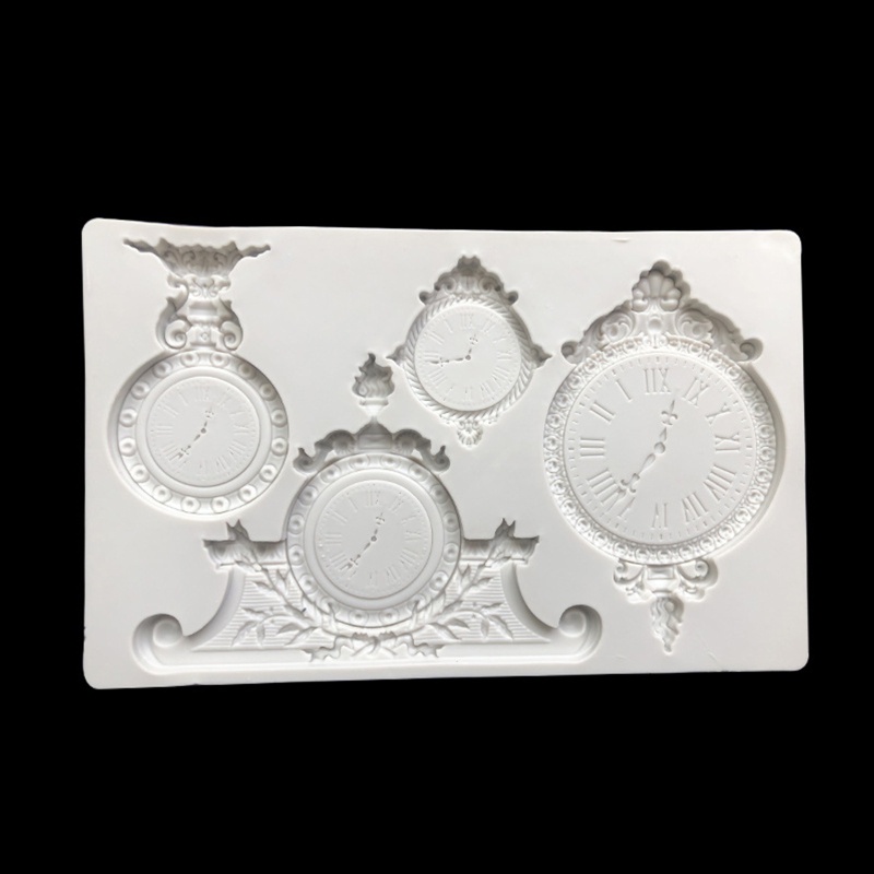 Khuôn Làm Bánh Kẹo Hình Đồng Hồ 3D Độc Đáo