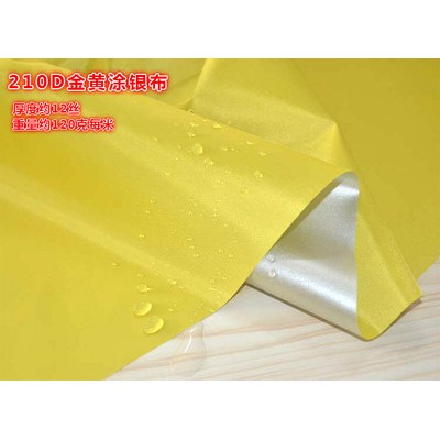 210d coted silver pvc oxford vải chống thấm nước sun block ultraviolet-proof shade vải diy canopy cover vải 50x150cm