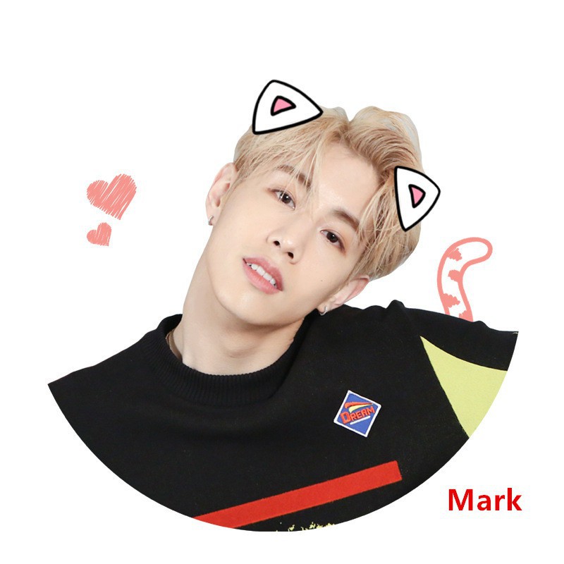 Quạt cầm tay in hình nhóm GOT7 cho fan hâm mộ