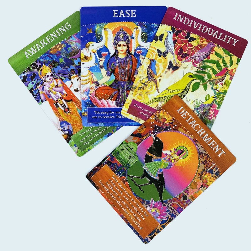 Divine Abundance Oracle Bộ Thẻ Bài Trò Chơi Oracle 51 Lá