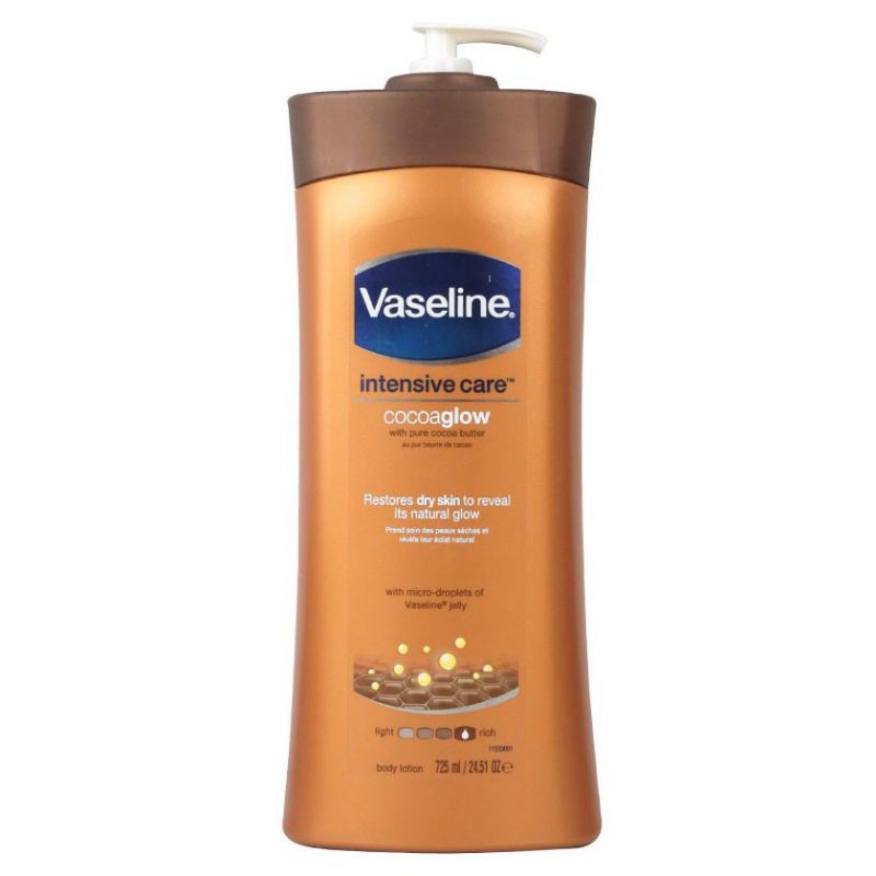 🥰🥰Dưỡng thể Vaseline CocoaGlow màu nâu🥰🥰