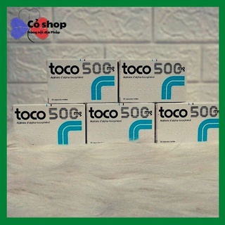 Viên E Toco nội địa Pháp hộp 30v dùng trong 1 tháng