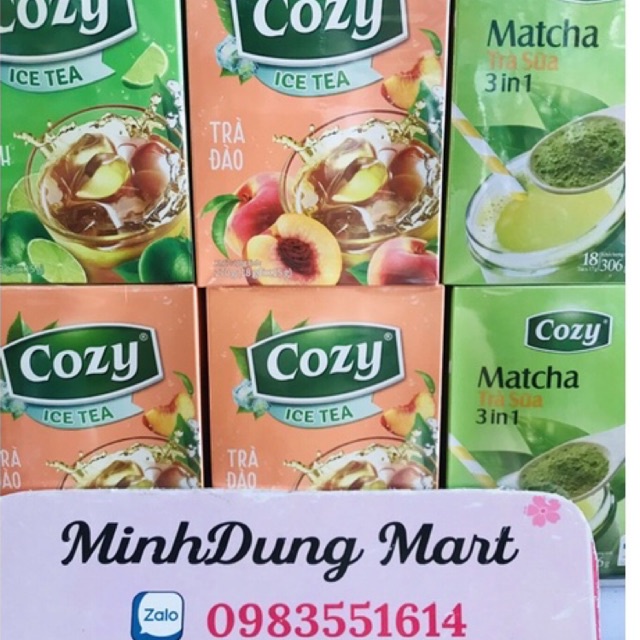 Hộp trà đào Cozy 270g