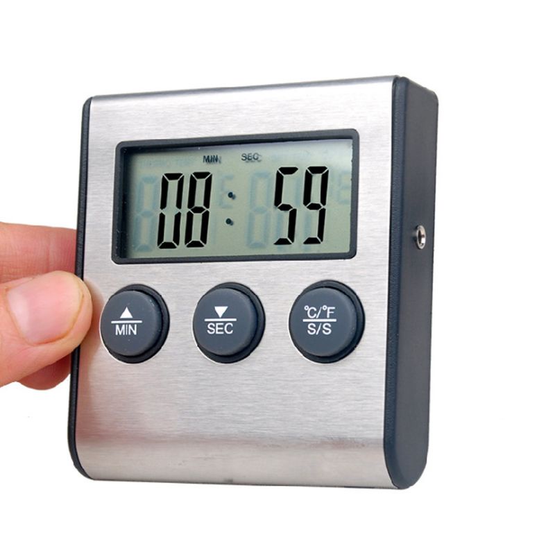 Chuông Báo Kỹ Thuật Số Dành Cho Lò Nướng Có Màn Hình LCD
